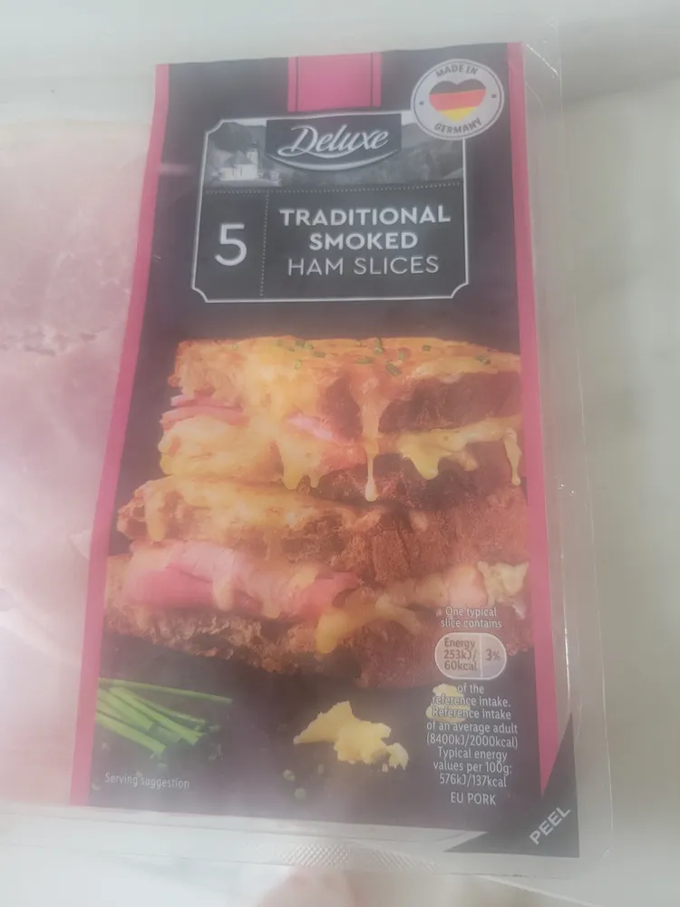 5 TRADITIONAL SMOKED HAM SLICES