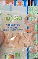 Crevette nature décortiquées cuites