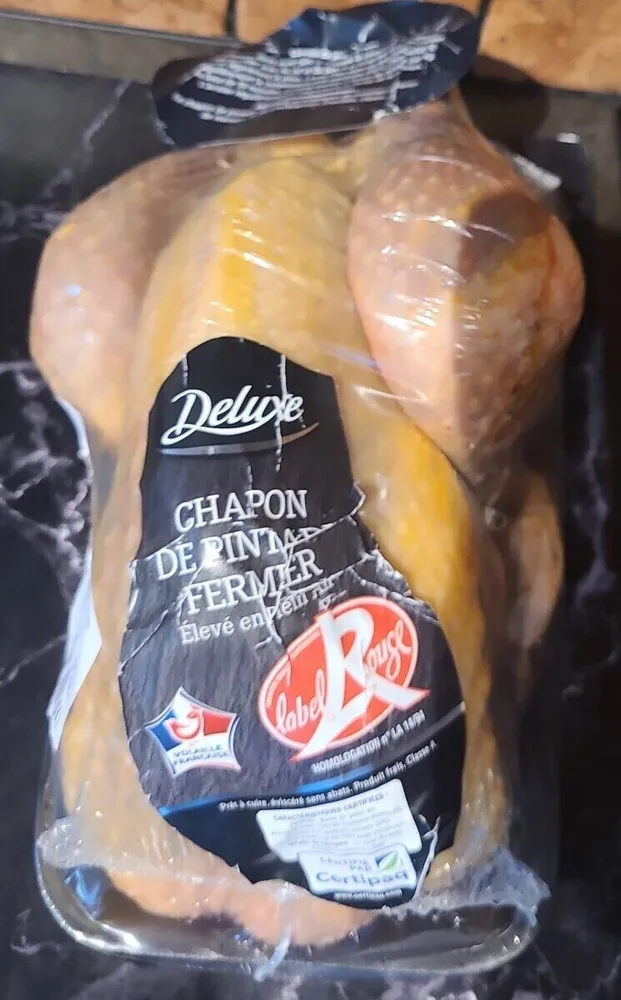 Chapon de pintade fermier