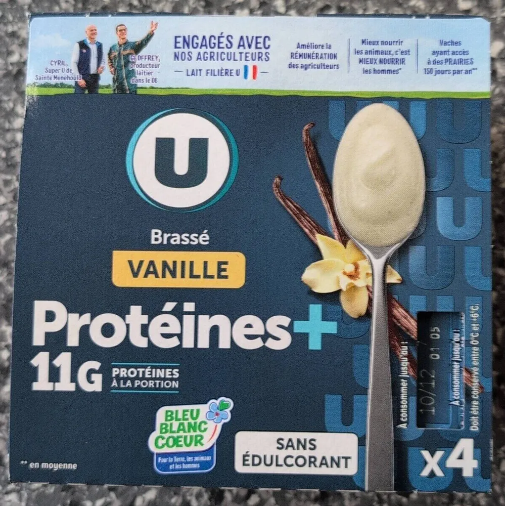 Brassé Vanille Protéines +