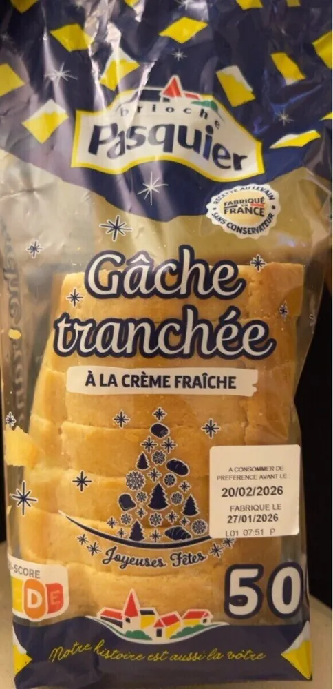 Gâche tranchée