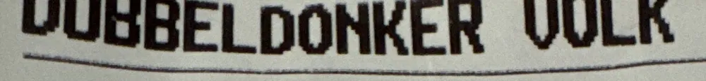 Dubbeldonker volkoren