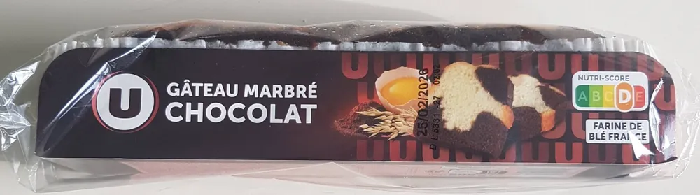 Gâteau marbré Chocolat