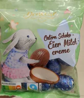 Ostern Schoko-Eiern Milchcreme