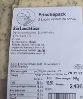 Bärlauchkäse