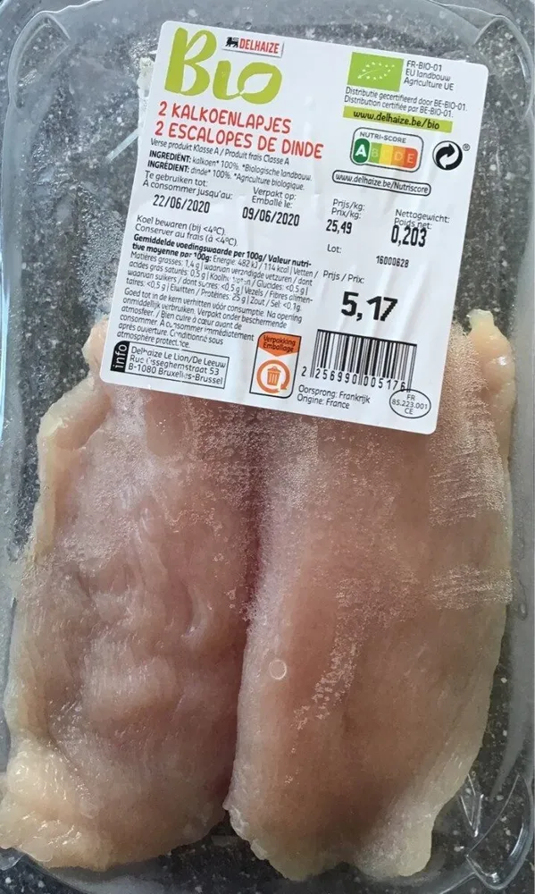 Escalope de Dinde