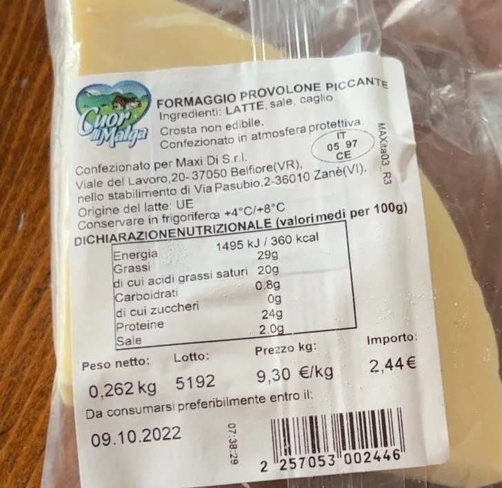 provolone piccante