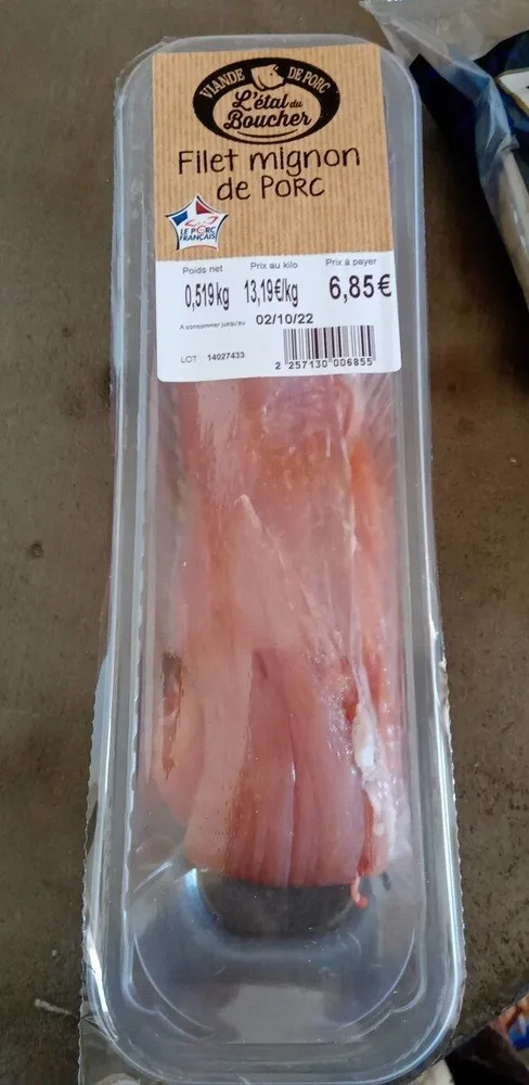 Filet Mignon de porc