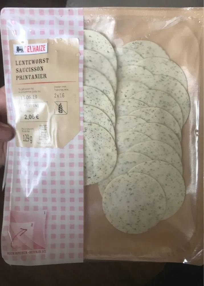 Saucisson printanier