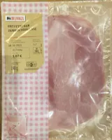 Jambon de porc cuit sans couenne