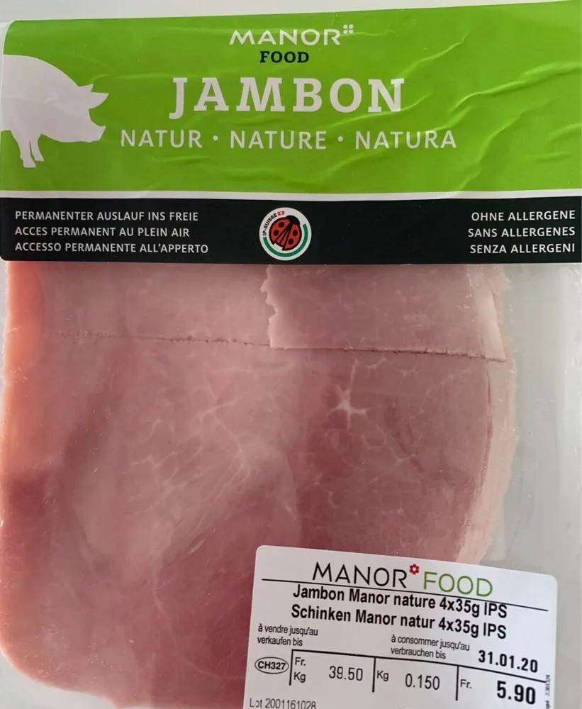Jambon nature