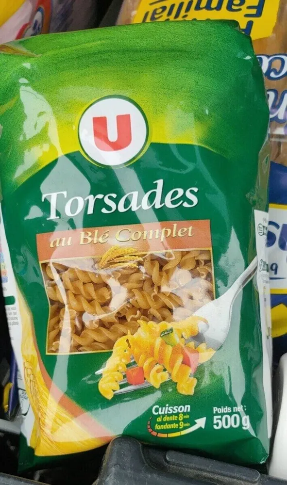 Pâte au blé complet