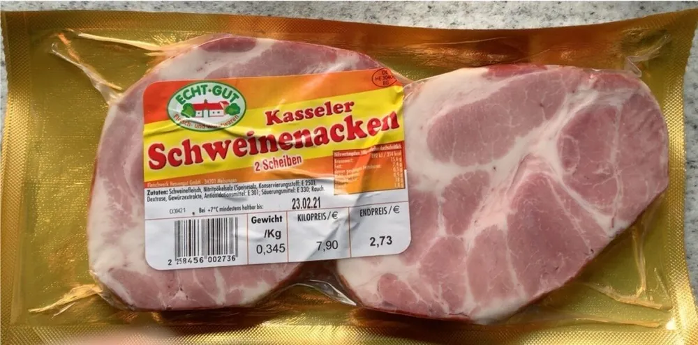 Kasseler Schweinenacken