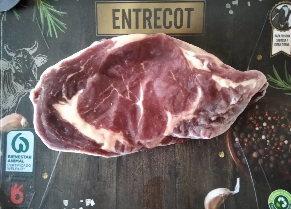 Entrecot de ternera