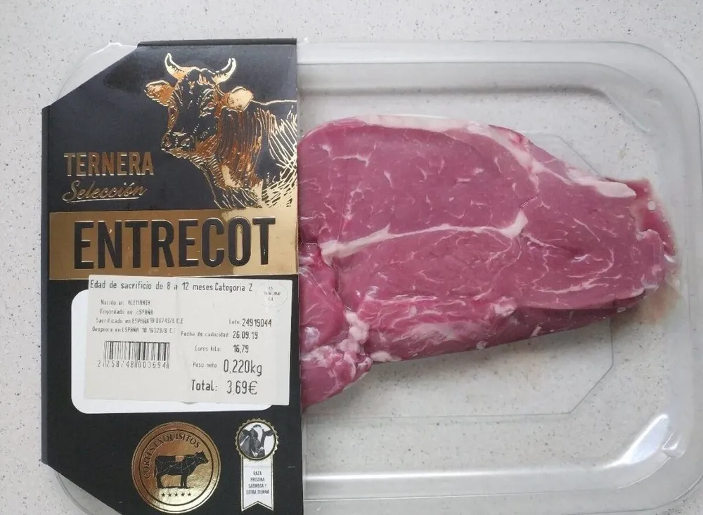 Entrecot de ternera