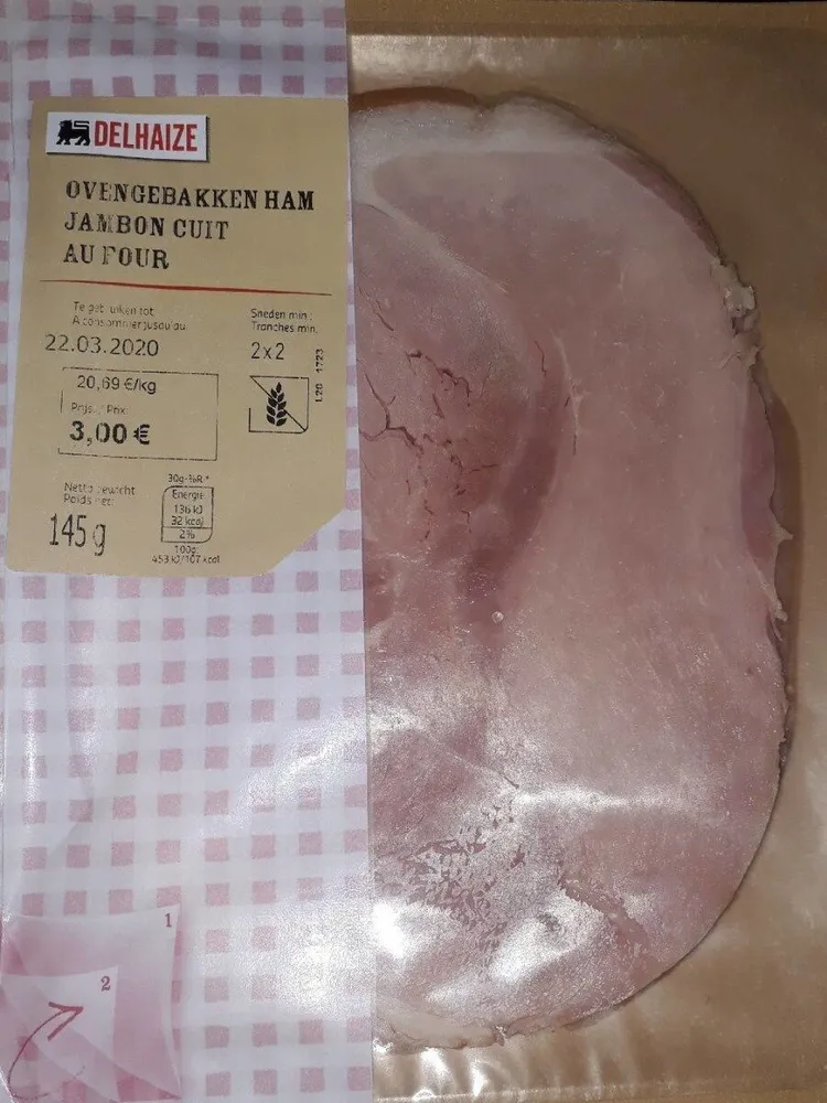 Jambon cuit au four