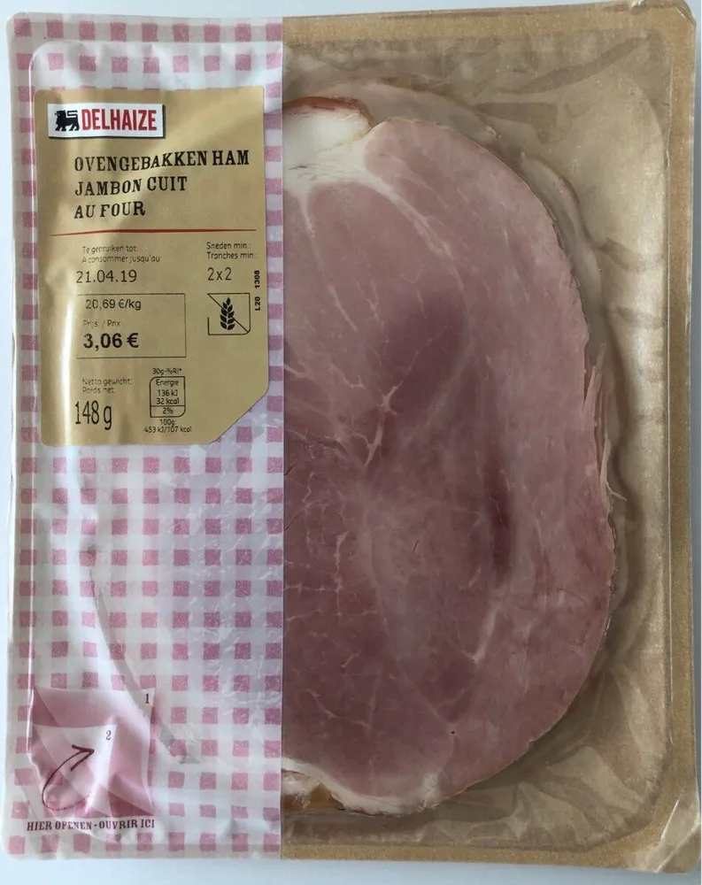 Jambon cuit au four