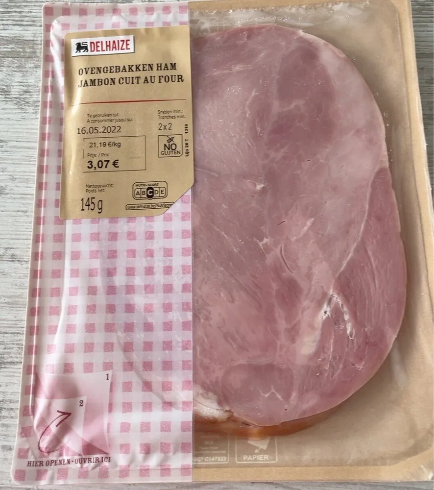 Jambon cuit au four