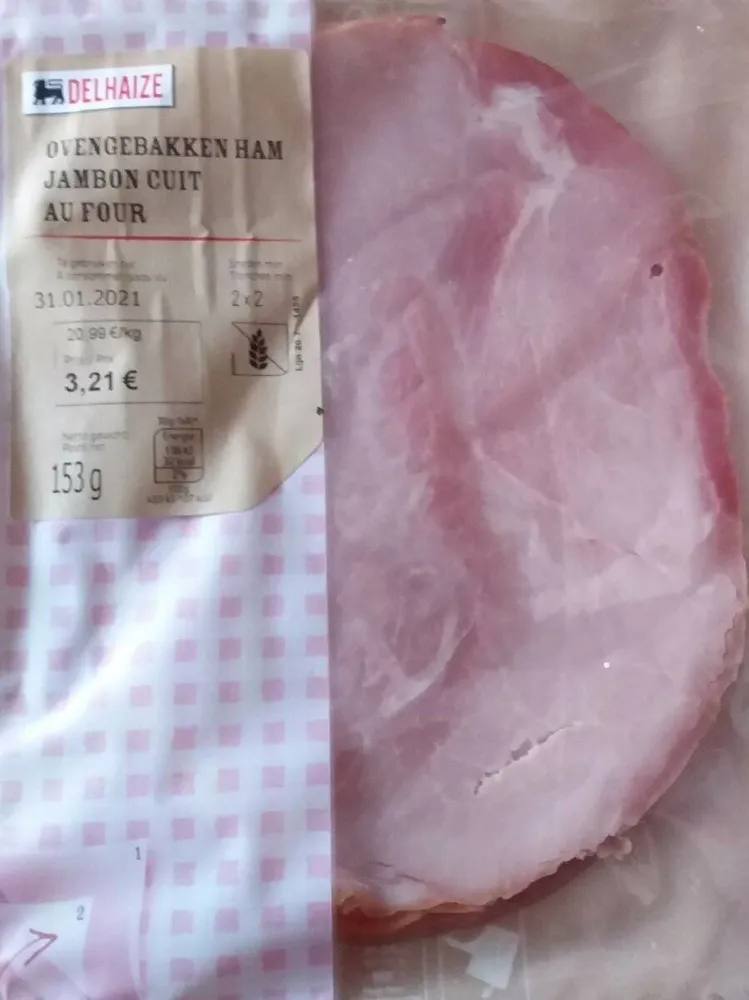 Jambon cuit au four