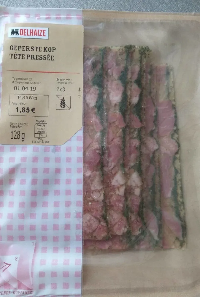 Tête pressée