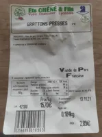 Grattons pressés