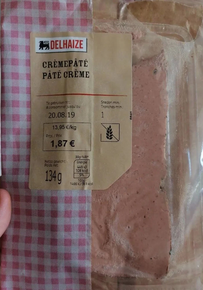 Pâté crème