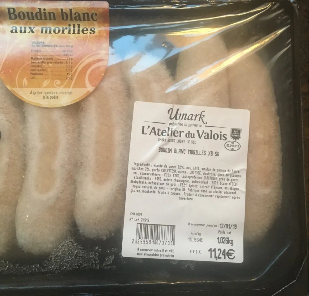 Boudin aux morilles