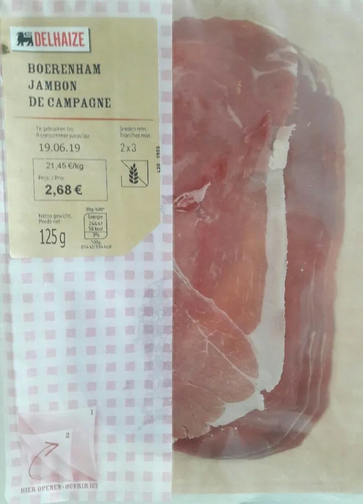 Jambon de campagne