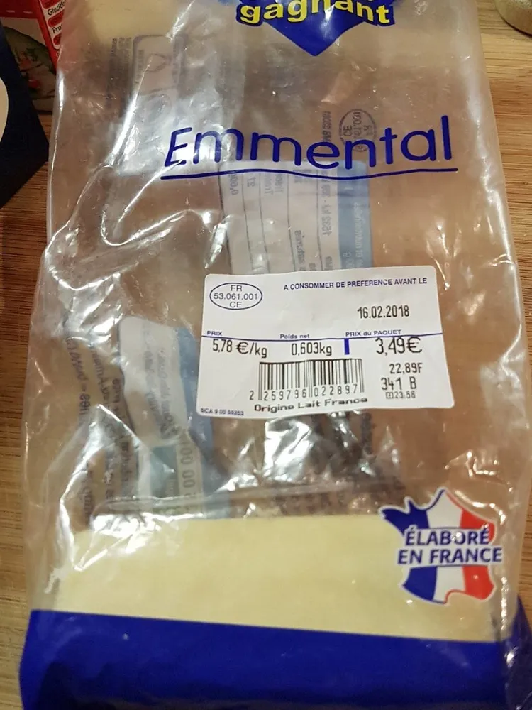 Emmental - Fromage à pâte pressée cuite