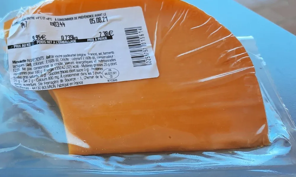 Mimolette intermarche