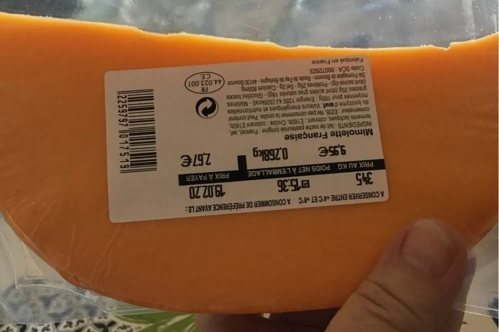 Mimolette francaise