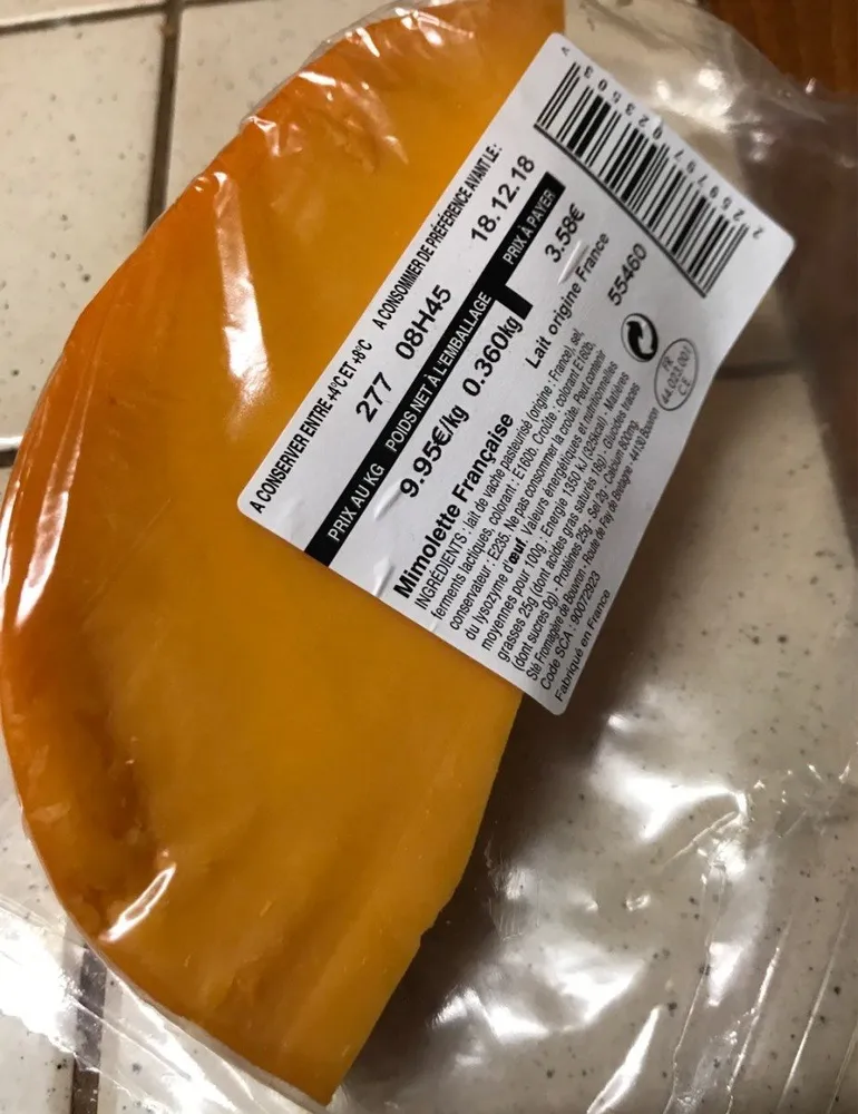 Mimolette francaise