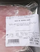Bloc de  jambon choix
