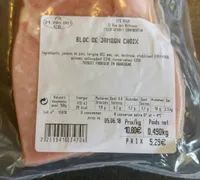 Bloc de jambon choix