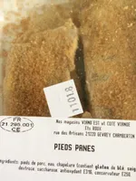 Pieds panés porc