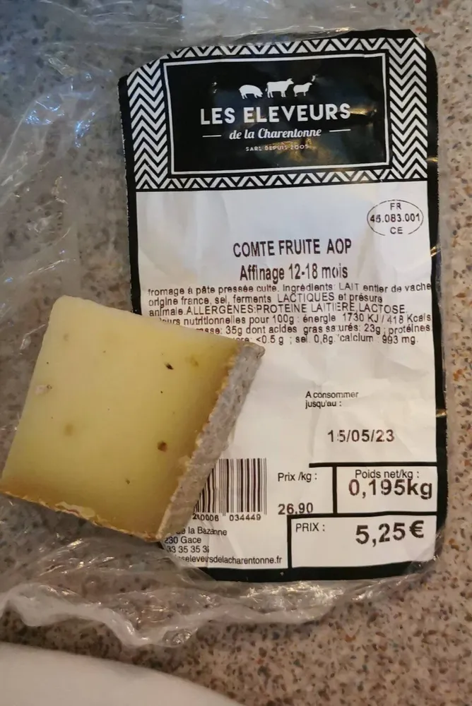 Comté fruité
