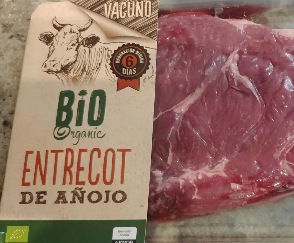 Entrecot de añojo bio organic