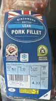 Lean British Pork Fillet