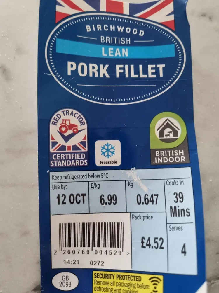 Lean Pork Fillet