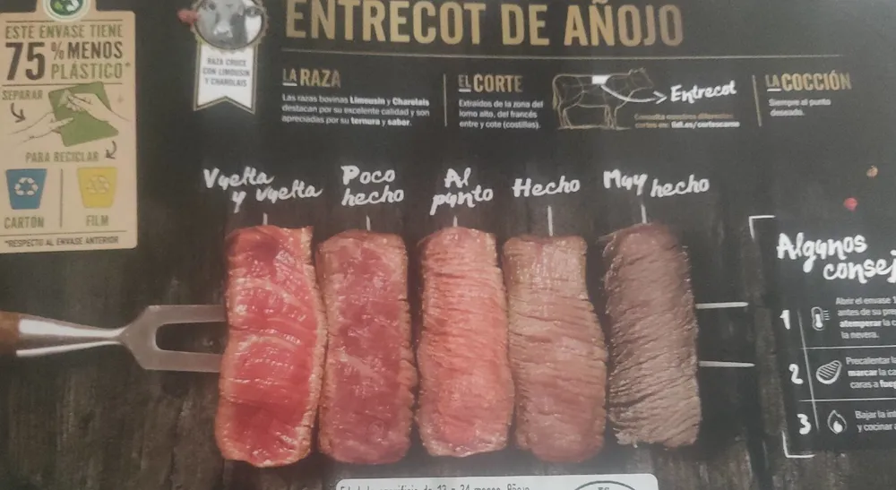 Entrecot de añojo