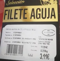 FILETE AGUJA