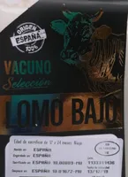 Vacuno selección Lomo bajo