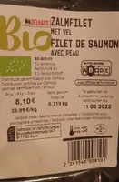 Zalmfilet met vel