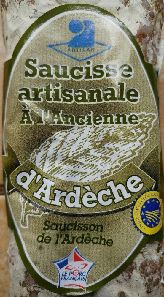 Saucisse artisanale à l'ancienne