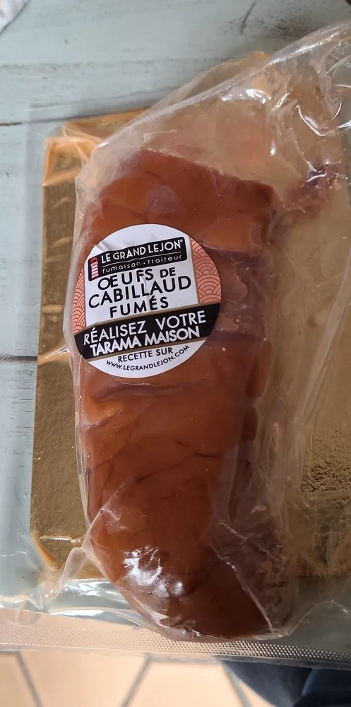 Oeuf de cabillaud fumés