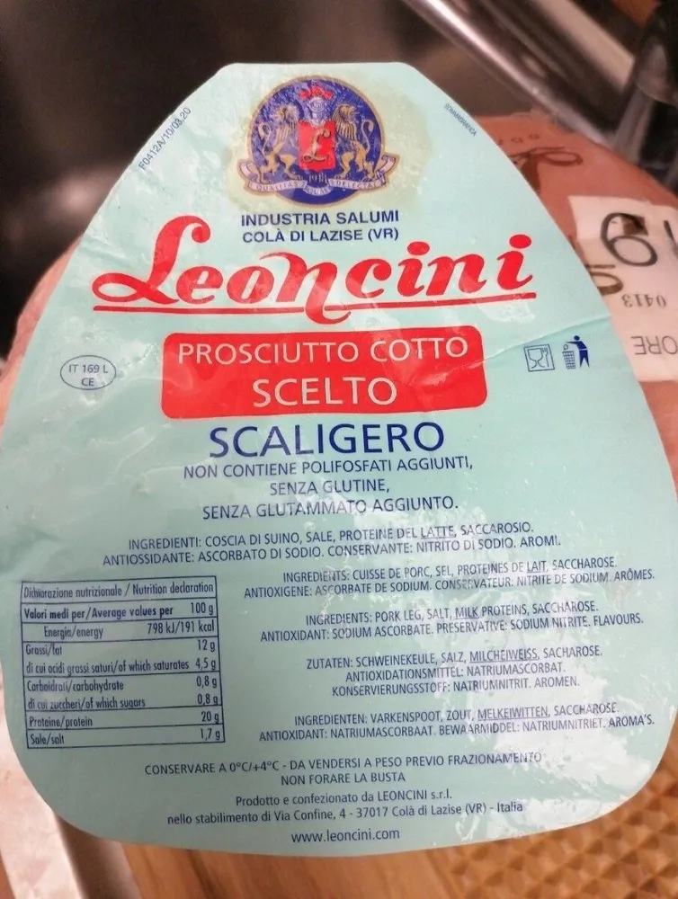 Prosciutto cotto leoncini
