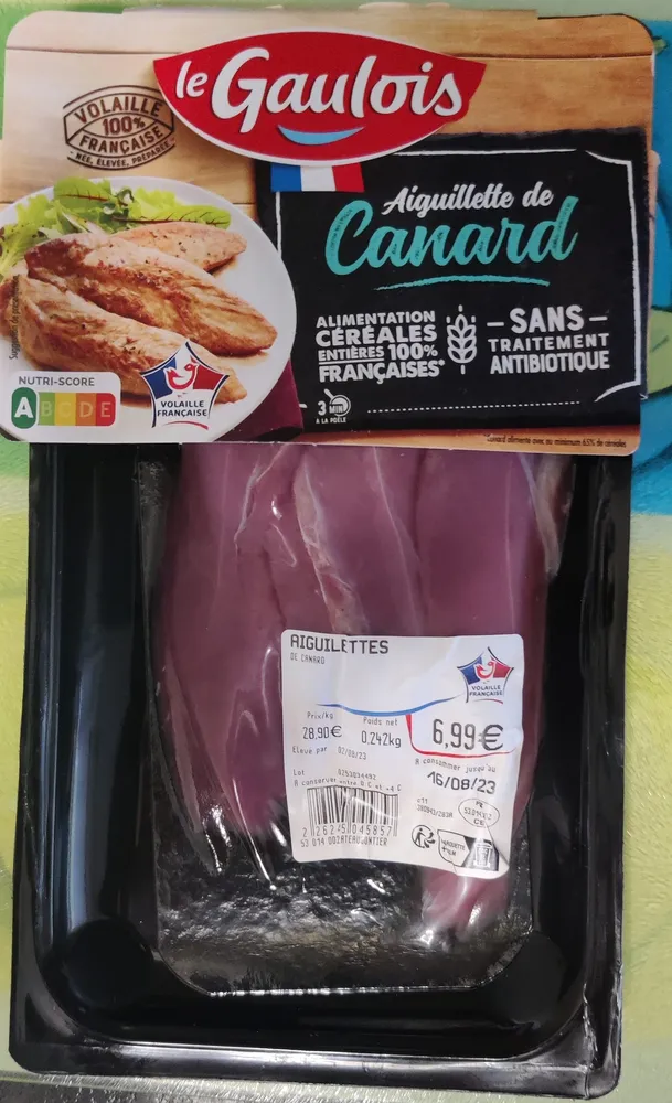 Aiguillettes de Canard