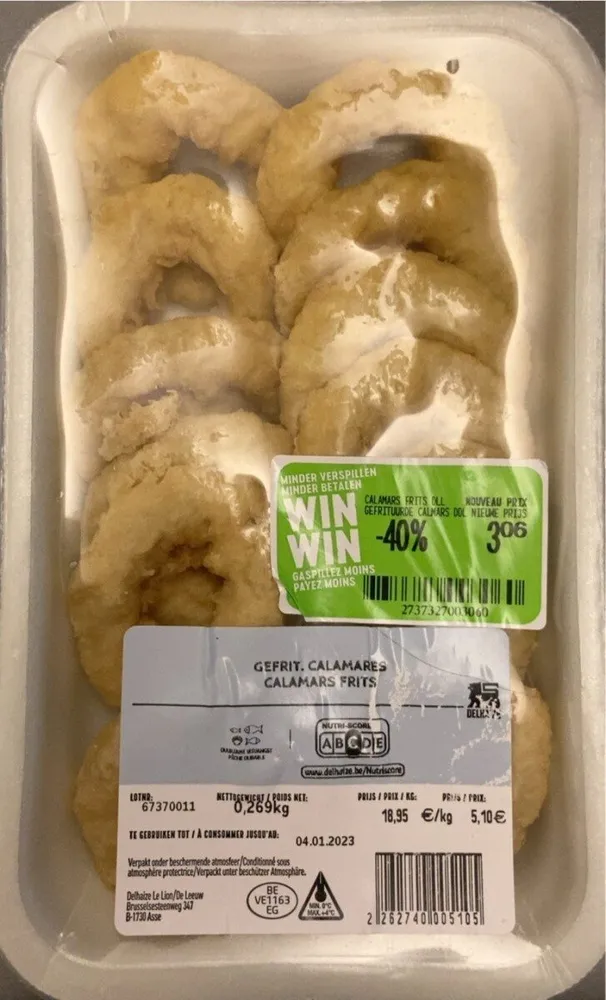 Calamars frits