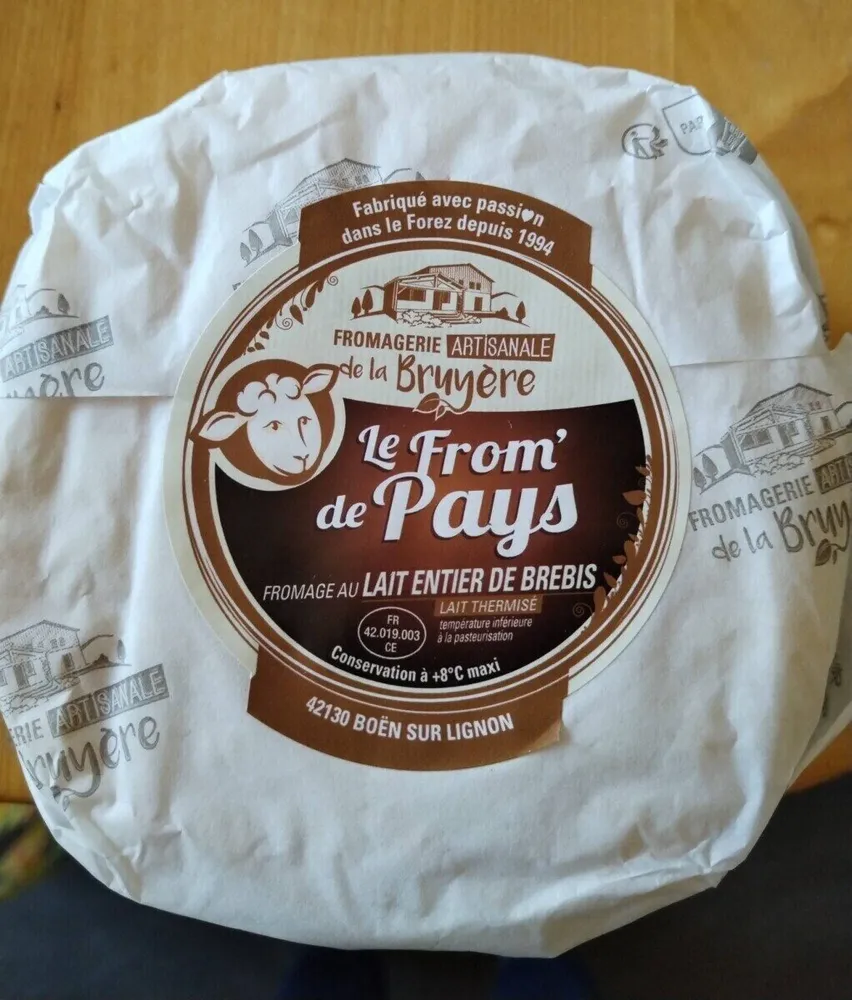 Fromage lait entier brebis