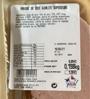 Mousse de foie qualite supérieure
